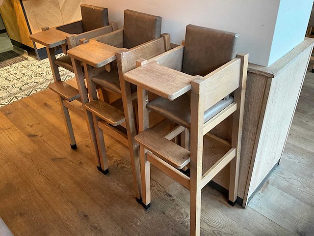 Hutten - bartafel kinderstoel (3x) - afbeelding 2 van  5
