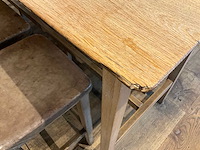 Hutten - bartafel met 10 barkrukken - afbeelding 7 van  9