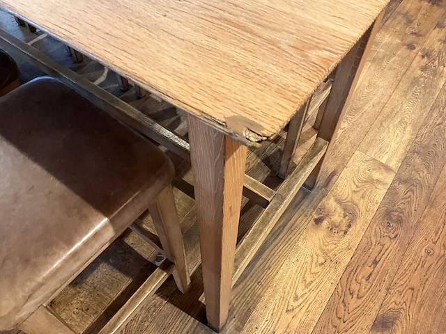 Hutten - bartafel met 10 barkrukken - afbeelding 9 van  9