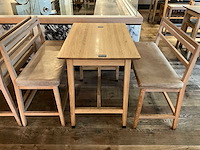 Hutten - bartafel met 2 banken (2x) - afbeelding 6 van  7