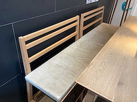 Hutten - bartafel met 2 banken en 4 barkrukken - afbeelding 5 van  7