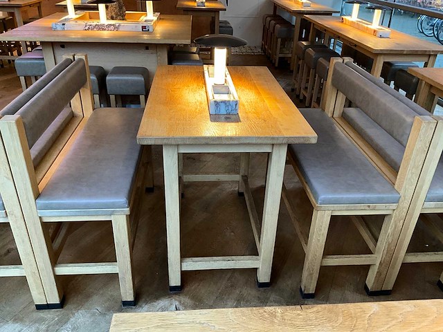 Hutten - bartafel met 2 banken - afbeelding 4 van  6