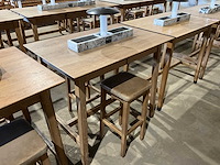 Hutten - bartafel met 2 barkrukken - afbeelding 1 van  6