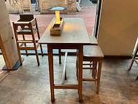 Hutten - bartafel met 2 barkrukken - afbeelding 2 van  8