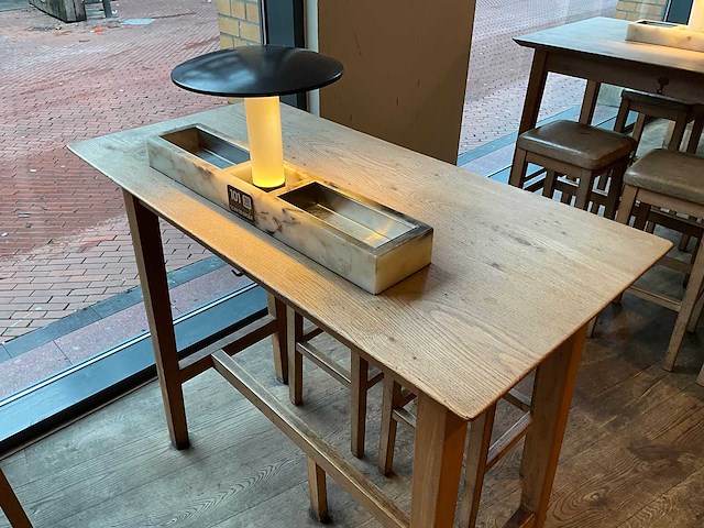 Hutten - bartafel met 2 barkrukken - afbeelding 4 van  8