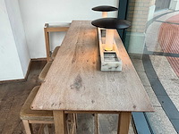 Hutten - bartafel met 3 barkrukken - afbeelding 4 van  6