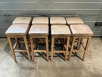 Hutten - bartafel met 4 barkrukken (2x) - afbeelding 7 van  8