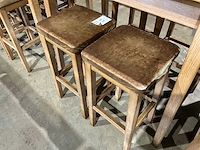 Hutten - bartafel met 4 barkrukken - afbeelding 5 van  5