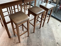 Hutten - bartafel met 6 barkrukken - afbeelding 7 van  7