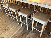 Hutten - bartafel met 8 barkrukken - afbeelding 3 van  6