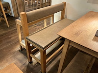 Hutten - bartafel met bank en 2 barkrukken (2x) - afbeelding 7 van  7