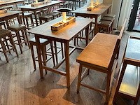 Hutten - bartafel met bank en 2 barkrukken - afbeelding 8 van  8