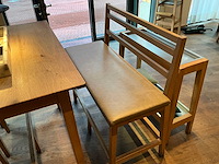 Hutten - bartafel met bank en 2 barkrukken - afbeelding 5 van  8