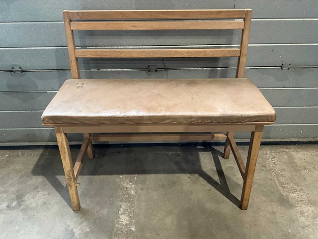 Hutten - bartafel met bank en 2 barkrukken - afbeelding 7 van  8