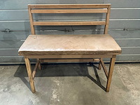 Hutten - bartafel met bank en 2 barkrukken - afbeelding 7 van  8