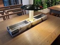 Hutten - bartafel met bank en 2 barkrukken - afbeelding 3 van  6