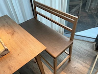 Hutten - bartafel met bank en 2 barkrukken - afbeelding 7 van  7