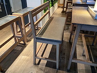 Hutten - bartafel met bank en 2 barkrukken - afbeelding 5 van  5