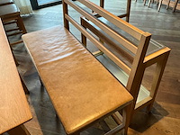 Hutten - bartafel met bank en 2 barkrukken - afbeelding 7 van  8