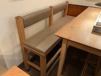 Hutten - bartafel met bank en 3 barkrukken (2x) - afbeelding 6 van  7