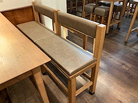 Hutten - bartafel met bank en 3 barkrukken (2x) - afbeelding 7 van  7