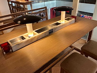 Hutten - bartafel met bank en 3 barkrukken - afbeelding 5 van  6