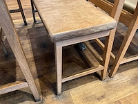 Hutten - bartafel met bank en 3 barkrukken - afbeelding 6 van  8