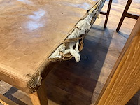 Hutten - bartafel met bank en 3 barkrukken - afbeelding 7 van  8