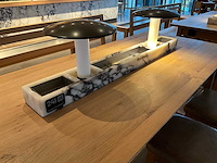 Hutten - bartafel met bank en 3 krukken (2x) - afbeelding 5 van  8