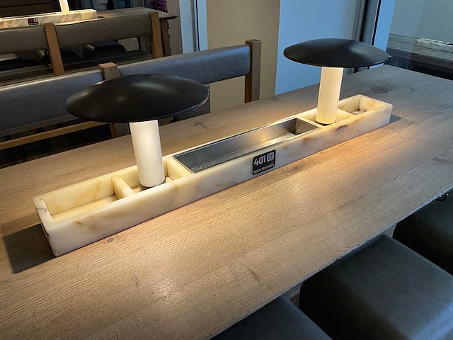 Hutten - bartafel met bank en 4 barkrukken - afbeelding 3 van  7