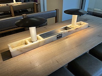 Hutten - bartafel met bank en 4 barkrukken - afbeelding 3 van  7