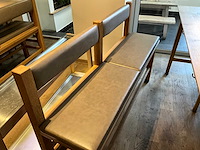 Hutten - bartafel met bank en 4 barkrukken - afbeelding 6 van  7