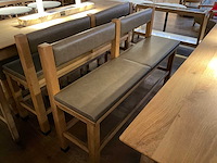 Hutten - bartafel met bank en 4 barkrukken - afbeelding 4 van  5