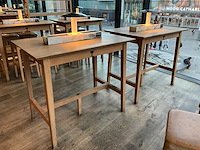 Hutten - bartafel met marmeren opbouw en verlichting (2x) - afbeelding 1 van  8