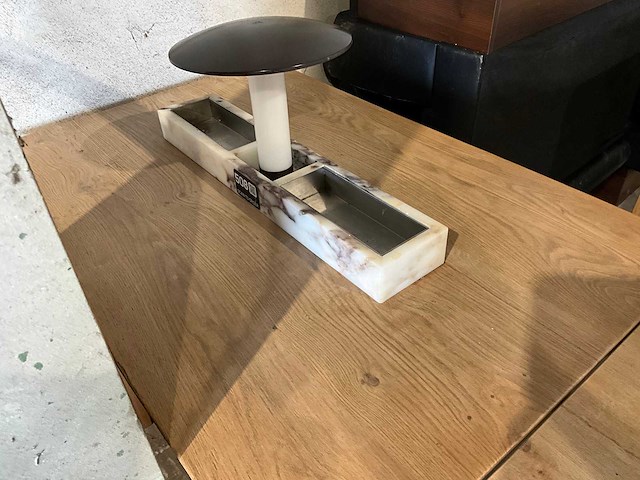 Hutten - bartafel met marmeren opbouw en verlichting (2x) - afbeelding 6 van  6