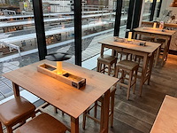 Hutten - bartafel met marmeren opbouw en verlichting (3x) - afbeelding 1 van  5