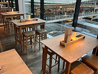 Hutten - bartafel met marmeren opbouw en verlichting (3x) - afbeelding 2 van  5