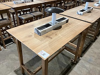 Hutten - bartafel met marmeren opbouw en verlichting (4x) - afbeelding 2 van  8