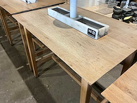 Hutten - bartafel met marmeren opbouw en verlichting (4x) - afbeelding 6 van  8