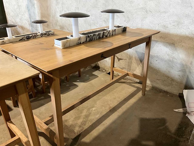 Hutten - bartafel met marmeren opbouw en verlichting - afbeelding 1 van  4