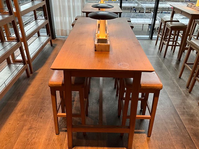 Hutten - bartafel met marmeren opbouw en verlichting - afbeelding 4 van  4