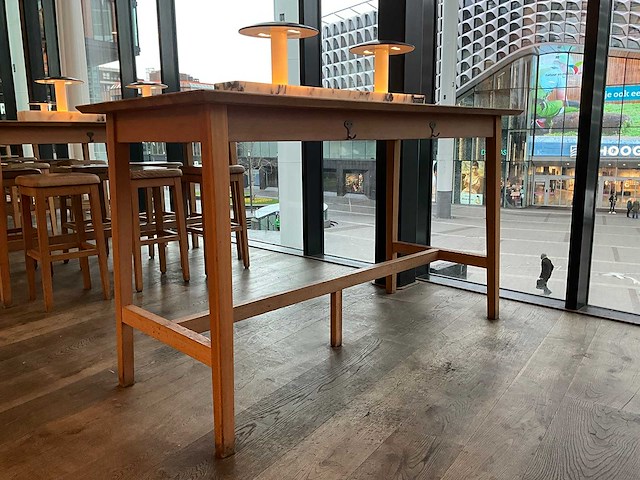 Hutten - bartafel met marmeren opbouw en verlichting - afbeelding 2 van  6