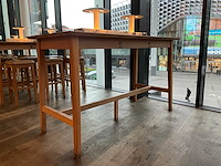 Hutten - bartafel met marmeren opbouw en verlichting - afbeelding 2 van  6