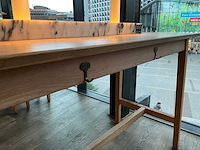 Hutten - bartafel met marmeren opbouw en verlichting - afbeelding 5 van  6