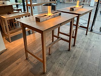 Hutten - bartafel met marmeren opbouw en verlichting - afbeelding 1 van  5