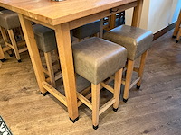 Hutten - bartafel met marmeren opbouw & verlichting (2x) - afbeelding 2 van  5