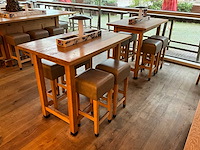 Hutten - bartafel met marmeren opbouw & verlichting (2x) - afbeelding 2 van  6