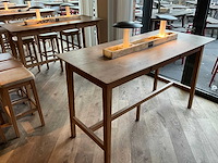 Hutten - bartafel met marmeren opbouw & verlichting (2x) - afbeelding 1 van  7