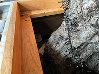 Hutten - bartafel met marmeren opbouw, verlichting & boom - afbeelding 6 van  9