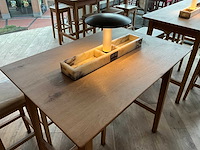 Hutten - bartafel met marmeren opbouw & verlichting - afbeelding 2 van  6